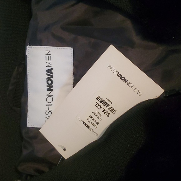 Faux Fur Bomber (Men's XXL) - Picture 2 of 10